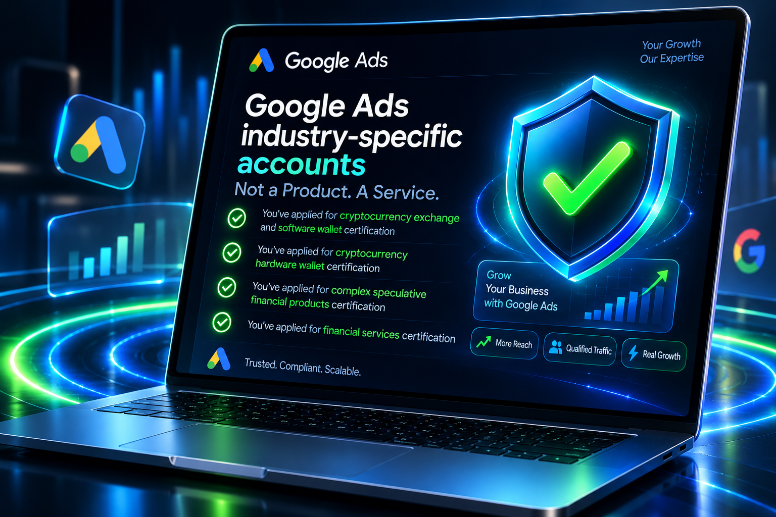 Google Ads industry-specific accounts
